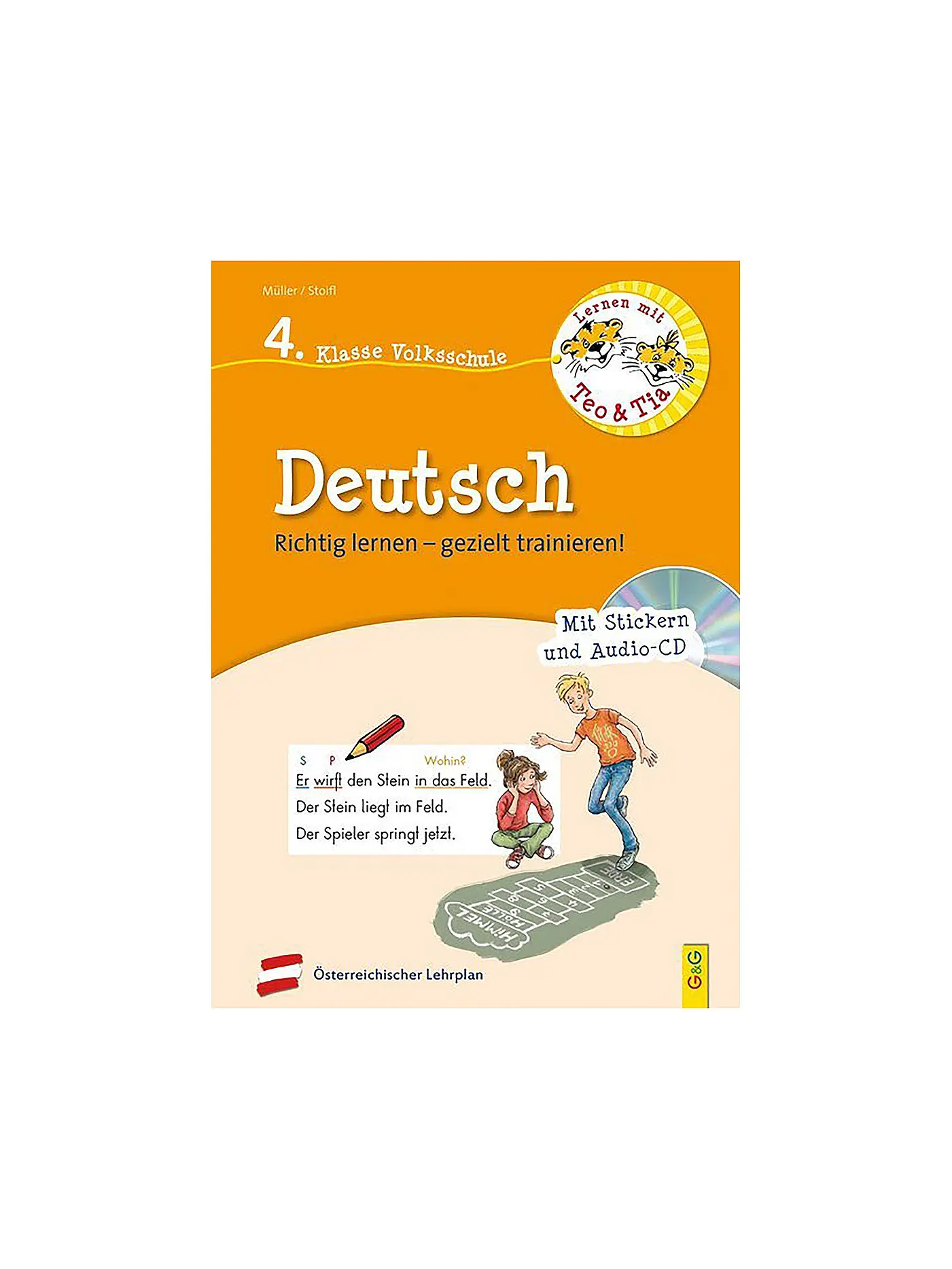 G & G VERLAG | Deutsch - 4. Klasse Volksschule mit Audio-CD | 